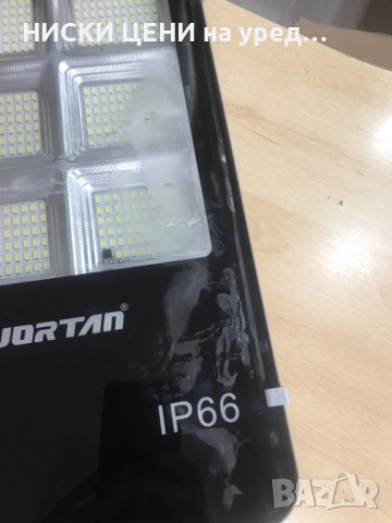 Соларна лампа с панел и стойка 400W, снимка 3 - Соларни лампи - 53521041