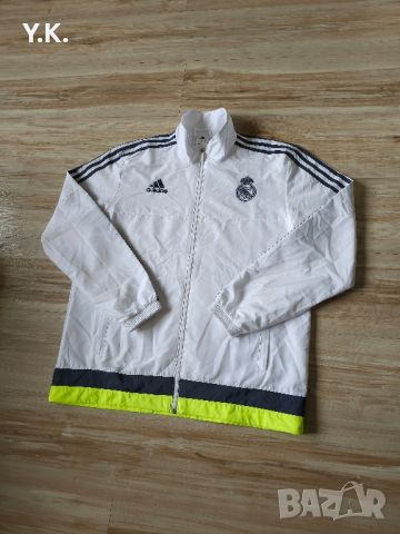 Оригинално мъжко горнище Adidas x F.C. Real Madrid, снимка 2 - Спортни дрехи, екипи - 45335394