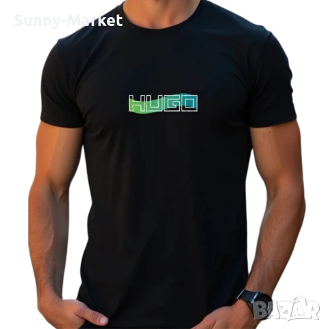 HUGO BOSS Мъжка тениска S-6XL памук 