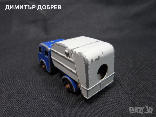 СТАРА РЕТРО МЕТАЛНА КОЛИЧКА LESNEY MATCHBOX ENGLAND TIPPAX REFUSE COLLECTOR, снимка 3 - Колекции - 46291246