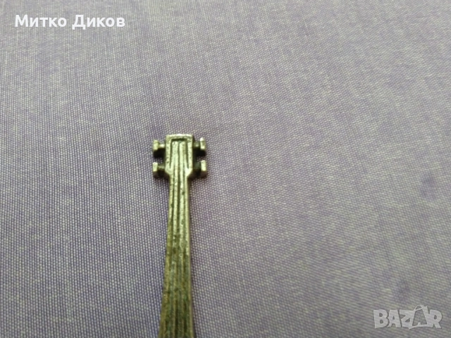 Отварачка метална тип китара винтидж Made in Israel Makuli 150мм на 50мм, снимка 3 - Колекции - 51553037