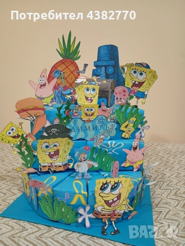 картонена торта 