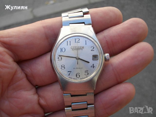 CITIZEN AUTOMATIC 21 JEWELS , снимка 2 - Антикварни и старинни предмети - 45915938