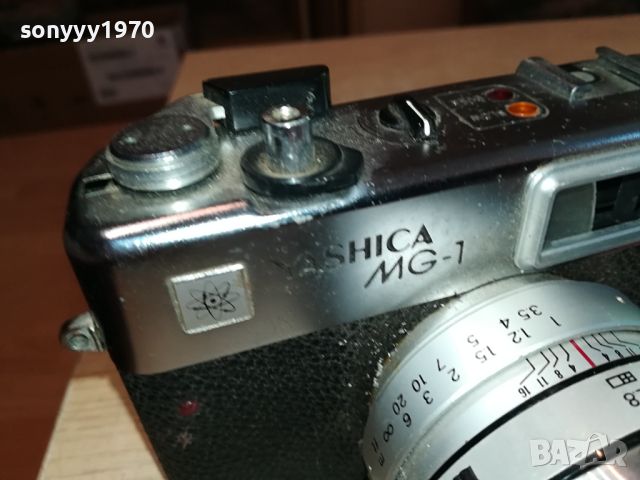 YASHICA MG-1 MADE IN JAPAN-ВНОС GERMANY 1204241054, снимка 13 - Фотоапарати - 45233963
