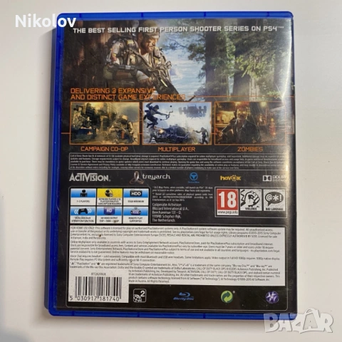 Call of Duty Black Ops III COD PS4 (Съвместима с PS5), снимка 3 - Игри за PlayStation - 53618854