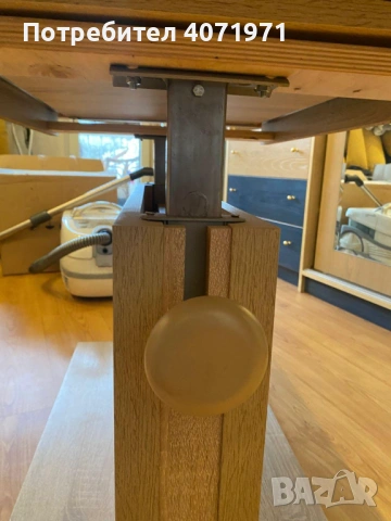 Маса масивно дърво с регулиреума височина и дължина, снимка 6 - Маси - 54080894