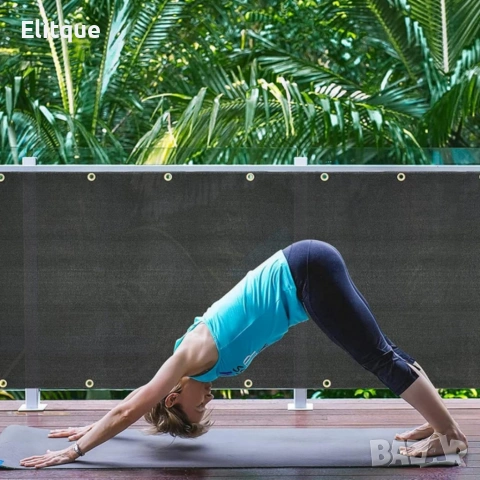 Защитно покритие за балкон и ограда 1 x 5 м – здраво, устойчиво и лесно за монтаж, снимка 2 - Други стоки за дома - 54219545