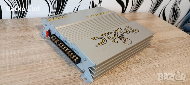 Усилвател Toxic TX-1000, снимка 6 - Ресийвъри, усилватели, смесителни пултове - 53977103
