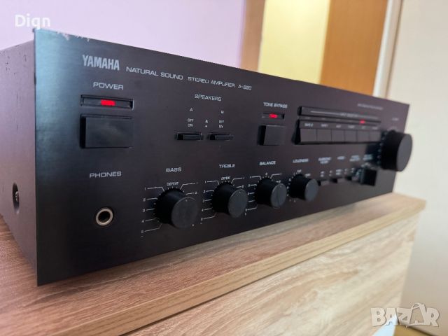 Yamaha A-520, снимка 10 - Ресийвъри, усилватели, смесителни пултове - 45735580