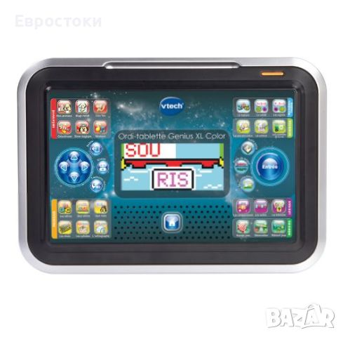 Интерактивна играчка детски компютър 2-в-1 Vtech Ordi-Tablet Genius XL, снимка 2 - Образователни игри - 46698323