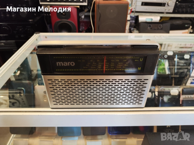 Радио MARO В отлично техническо и визуално състояние., снимка 11 - Радиокасетофони, транзистори - 47075670