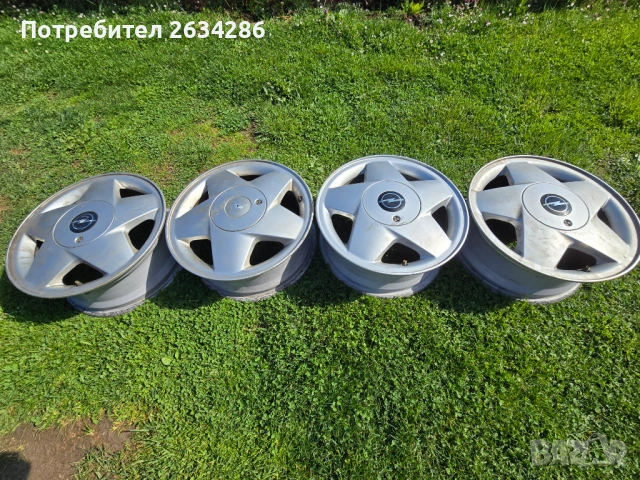 Оригинални джанти за Опел + 1бр гума с джанта, снимка 8 - Гуми и джанти - 54237565