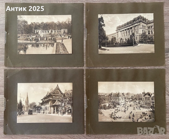 Стари фотографии от Германия, архитектура и забележителности, начало XX век, снимка 2 - Антикварни и старинни предмети - 51451132