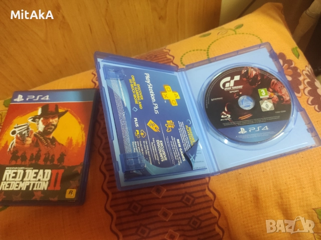 Red Dead Redemption 2 и Gran Turismo Sport, снимка 3 - Игри за PlayStation - 52523395