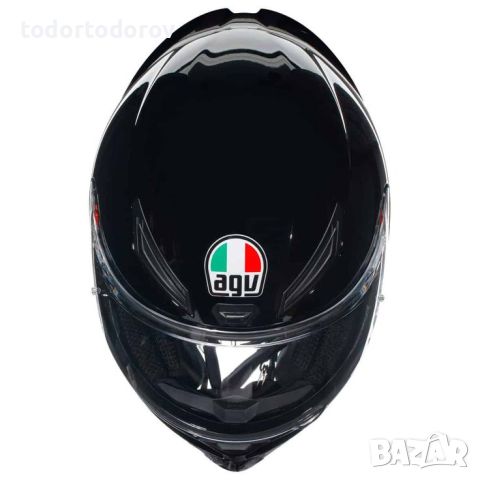 Топ Цена Мото Каска AGV K1 S E2206 - BLACK GLOSS,разм.XS,S,M,L,XL,XXL NEW, снимка 2 - Аксесоари и консумативи - 46365301