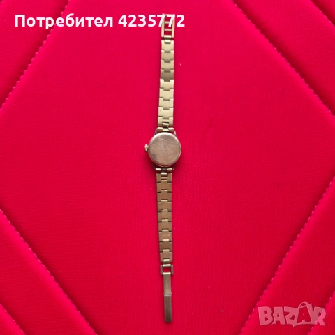 Швейцарски колекционерски позлатен винтидж часовник от 1930г.,20микрона позлата. , снимка 7 - Дамски - 53401021