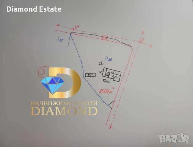 Къща с 3 парцела в село Великово, общ. Гълъбово, снимка 8 - Къщи - 51891104