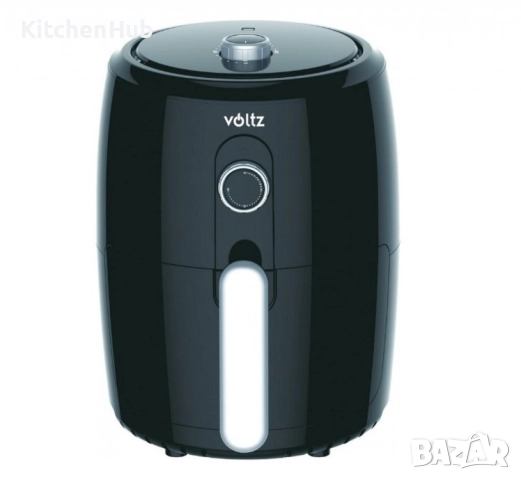 Фритюрник с горещ въздух Air Fryer Voltz V51980L, 1000W, 2 литра,, снимка 4 - Фритюрници - 52382375