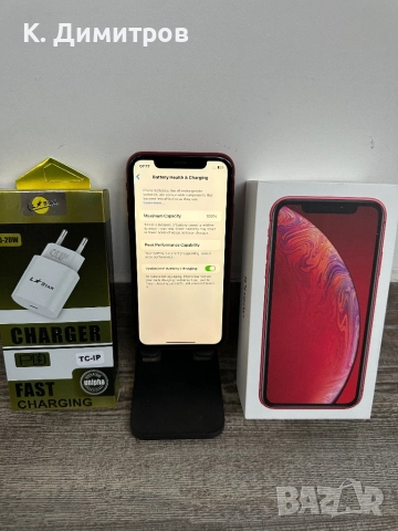 iPhone XR 64GB/100% battery , снимка 1