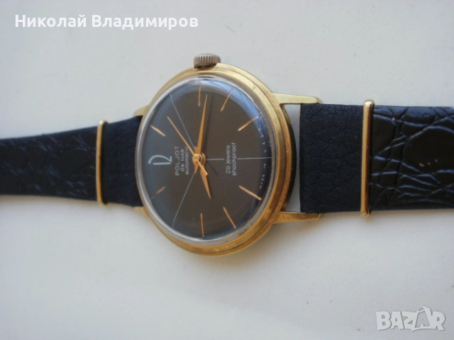 Пoljot de luxe 29 j. automatic мъжки руски Полет ръчен часовник, снимка 4 - Мъжки - 52412292