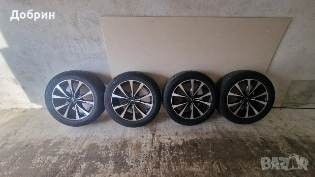 Джанти и гуми17 ки Тойота и датчици, снимка 3 - Гуми и джанти - 53557321