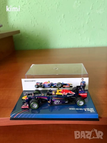 продавам колекция формула 1 на MINICHAMPS 1/43 RED BULL, снимка 3 - Колекции - 53482754