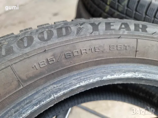 2бр зимни гуми 185/60/15 Goodyear L01412 , снимка 4 - Гуми и джанти - 47037488