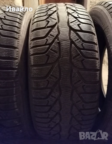 Продавам 4 броя зимни гуми 205.55.16 на 1 сезон дот 2021 Kleber , снимка 2 - Гуми и джанти - 54089540