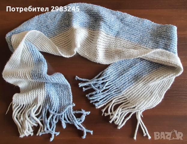 Комплект дамска зимна шапка с шал, снимка 2 - Шалове - 52348458