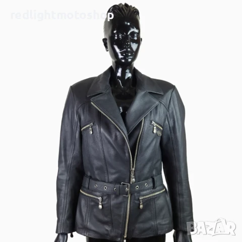 📌 5293 Factory Дамско кожено яке | Рокерия | KATO НОВО | 200 лв.