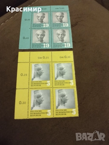 Блок марки ГДР 1959 г минт .