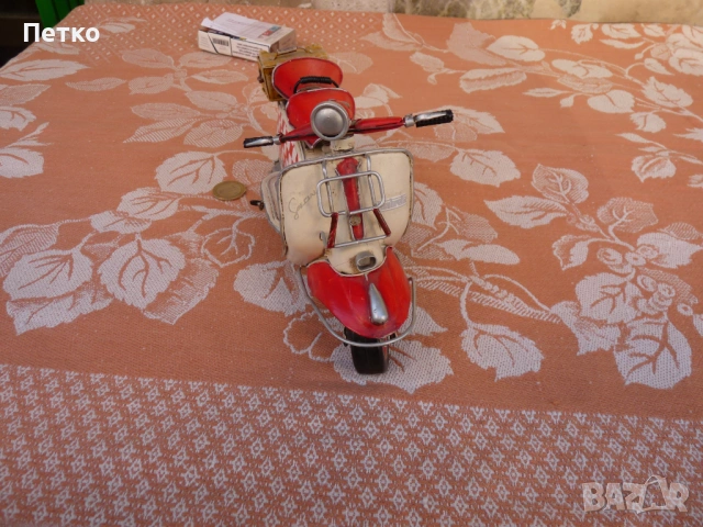 Стар метален  мотор  отличен, снимка 4 - Колекции - 53133417