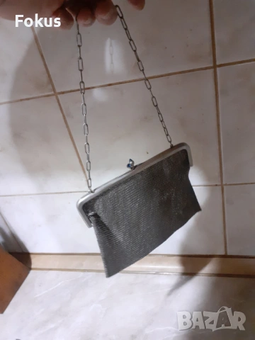 Стара градска дамска метална чантичка портмоне 19 в. Alpacca, снимка 7 - Антикварни и старинни предмети - 53267124