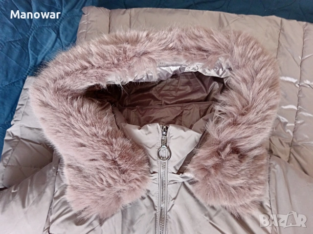 Дамско дълго яке XL, снимка 7 - Якета - 53629041