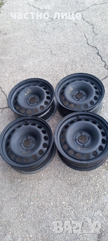 4 броя ламаринени джанти 16 цола,4/108