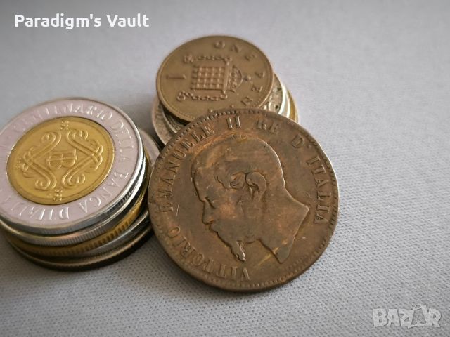 Монета - Италия - 10 чентесими | 1867г., снимка 2 - Нумизматика и бонистика - 45383783