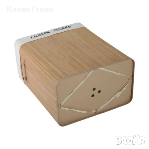 Бамбуков кош за пране HOMCOM , снимка 7 - Други - 53641041