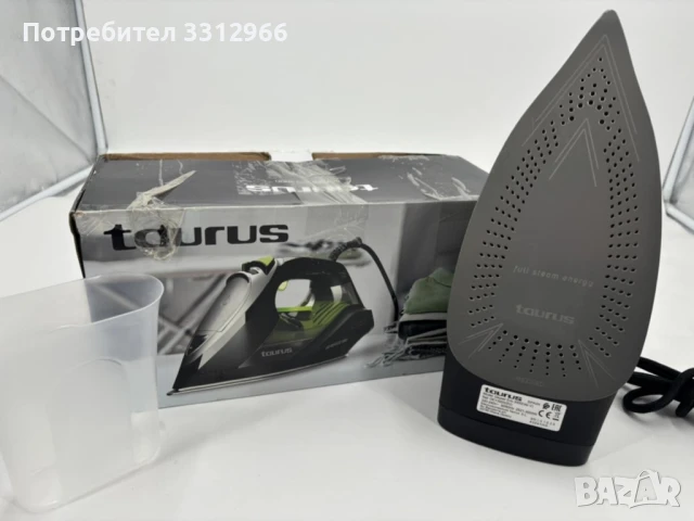 Чисто нова парна ютия TAURUS ECO GEYSER 3000w, снимка 1