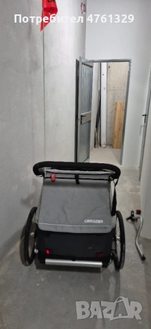 Количка близнаци  количка за колело. Рикша , снимка 14 - Детски колички - 53786853