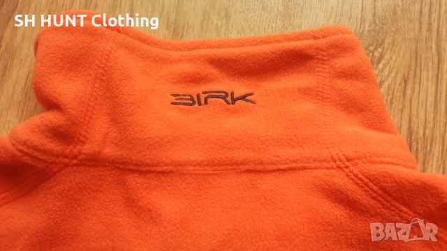 BIRK Chill Fleece Orange Polar размер XL за лов поларена блуза - 2241, снимка 11 - Екипировка - 53659480