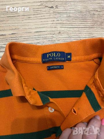 Мъжка тениска с якичка Polo Ralph Lauren  Размер М , снимка 5 - Тениски - 46467538