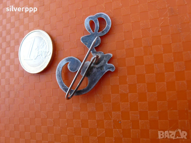  Сребърна брошка - 4 , снимка 2 - Други - 53044765