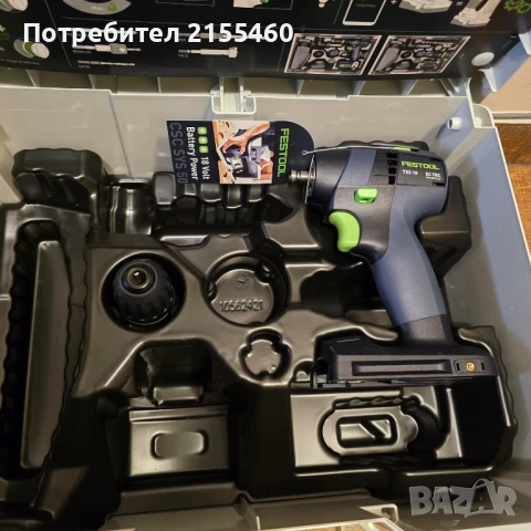 Винтовърт на Festool, модел TXS18 basic, снимка 2 - Винтоверти - 50606881