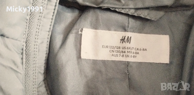 H & M преходно яке , снимка 3 - Детски якета и елеци - 54274749