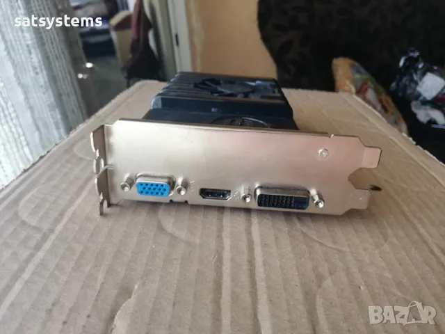 Видео карта NVidia GeForce Gainward GT640 HDMI 2048MB GDDR3 128bit PCI-E, снимка 2 - Видеокарти - 46866175