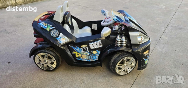 Акумулаторна детска кола  с включен акумулатор в цената, снимка 6 - Детски велосипеди, триколки и коли - 52438301