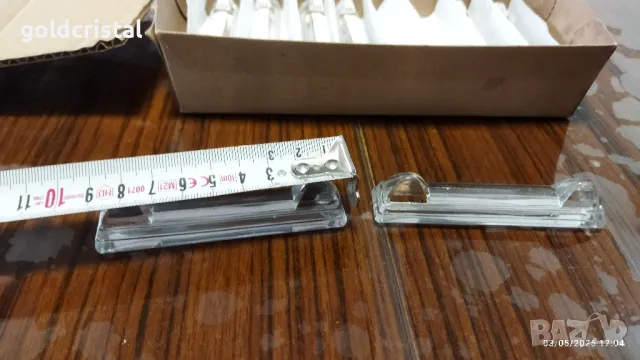 кристални поставки за прибори за хранене , снимка 4 - Антикварни и старинни предмети - 50147711