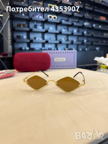 GUCCI слъчневи очила, снимка 8 - Слънчеви и диоптрични очила - 51429376
