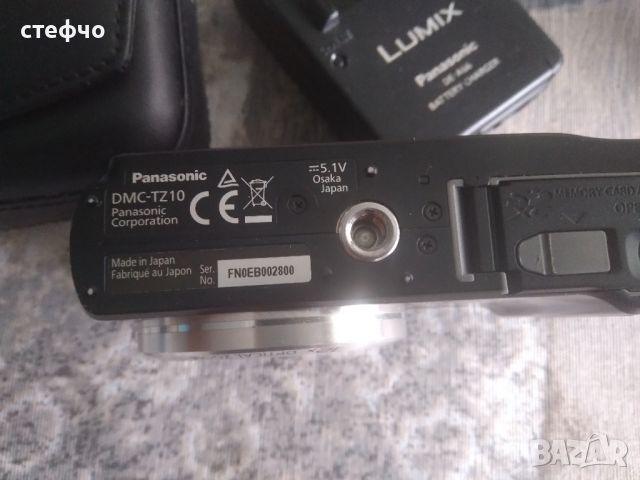 Предлага се японска фото камера Panasonic Lumix TZ-10, снимка 5 - Фотоапарати - 45699388