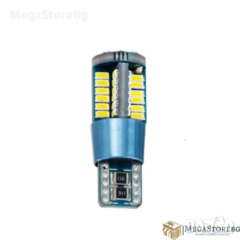 LED Диодни крушки canbus за габарити Т10 / 2бр/к-т / PA976, снимка 3 - Аксесоари и консумативи - 49902641